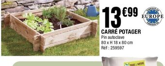 La Foir'Fouille Carre Potager offre