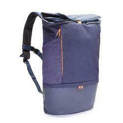 Decathlon Sac à dos Intensif 35 litres bleu foncé orange offre