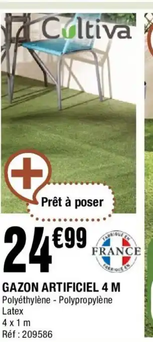 La Foir'Fouille Gazon Artificiel 4m offre