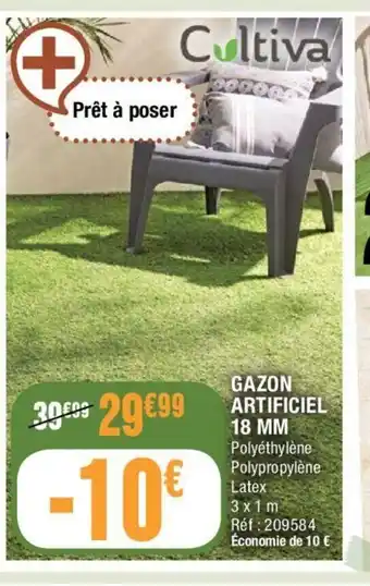 La Foir'Fouille Gazon Artificiel 18mm offre