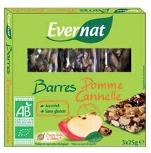 Barres pomme/cannelle
