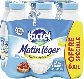 Casino Supermarchés LACTEL matin léger 1.2% MG offre