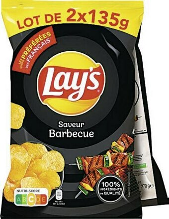 Casino Supermarchés Chips Saveur Barbecue offre