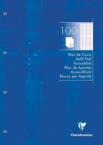 Bureau Vallée BLOC DE COURS FORMAT A4 offre
