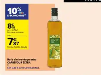 Carrefour Contact Huile d'olive vierge extra carrefour extra offre