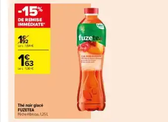 Thé noire glacé fuzetea