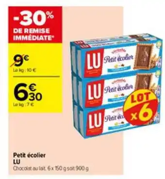 Carrefour Contact Petit écolier lu offre