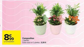 Carrefour Composition offre
