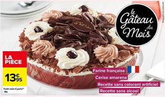 Carrefour Forêt noire 6 parts offre