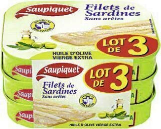 Casino Supermarchés Filets de sardines à l’huile d’olive vierge extra offre