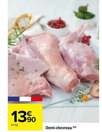 Carrefour Demi-chevreau offre