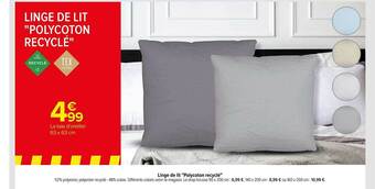 Carrefour Linge de lit offre