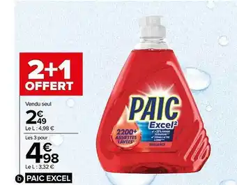 Carrefour Market Paic excel offre