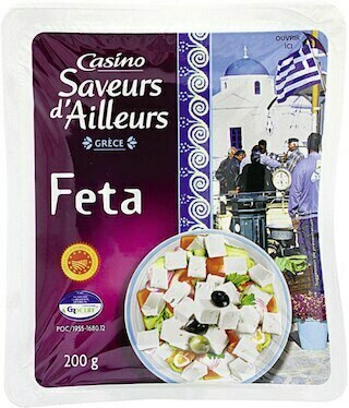 Casino Supermarchés Feta Grecque AOP 23% M.G. offre