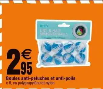 Cora x Carrefour Boules anti-peluches et anti-poils offre