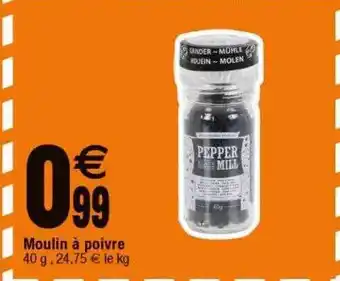 Cora x Carrefour Moulin à poivre offre