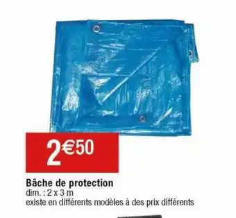 Cora x Carrefour Bâche de protection offre