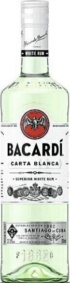 BACARDI Carta Blanca 37,5% vol.