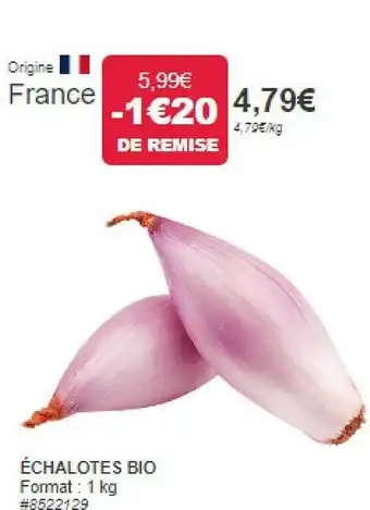 Costco Échalotes bio offre