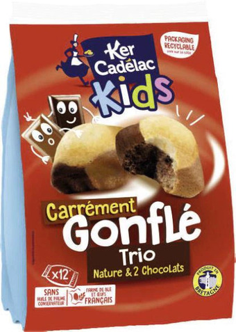 Géant Casino Madeleines Gonflé Trio & 2 chocolats offre