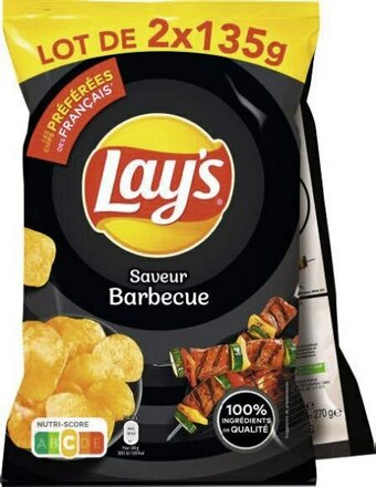Géant Casino Chips Saveur Barbecue offre