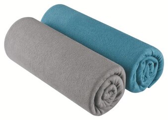 Conforama LOT DE DEUX DRAPS-HOUSSE DUO 90X190 CM offre