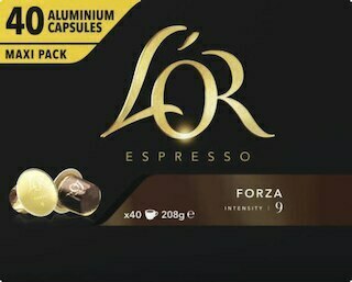 Capsules de café espresso Forza n°9