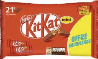 Géant Casino Barres KitKat mini offre