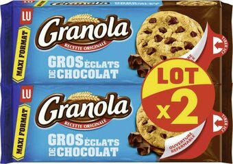 Géant Casino Granola Gros Eclats de Chocolat offre