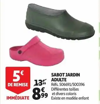 Sabot jardin adulte