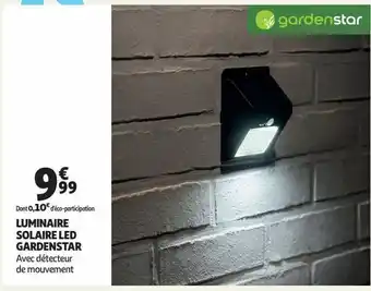 Luminaire solaire led gardenstar