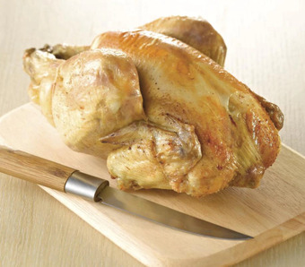 Géant Casino Poulet fermier rôti offre
