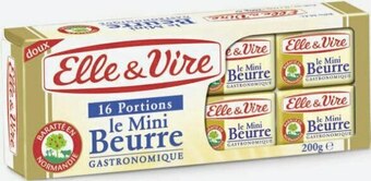 Géant Casino Mini beurres doux gastronomique 82% MG offre