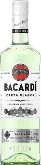 Géant Casino BACARDI Carta Blanca 37,5% vol. offre