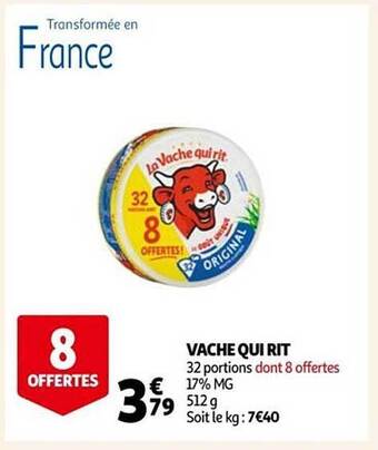 Auchan Vache qui rit offre