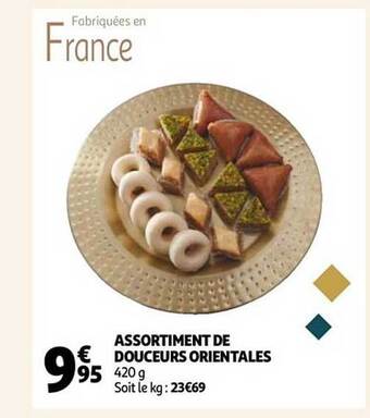 Auchan Assortiment de douceurs orientales offre