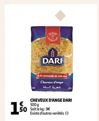 Auchan Cheveux d'ange dari offre