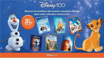 Carrefour Le livre disney 100 offre