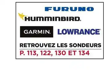Furuno humminbird garmin lowrance