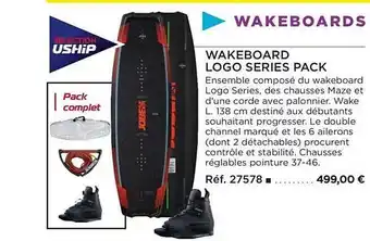 Wakeboard logo séries pack