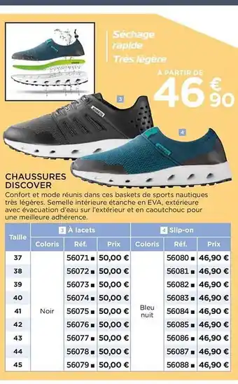 Chaussures discover