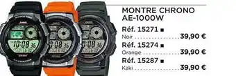 Montre chrono ae-1000w