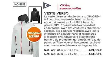 Veste verso