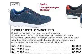 Uship Baskets botalo winch pro offre