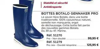 Uship Bottes botalo gennaker pro offre