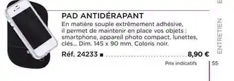 Pad antidérapant