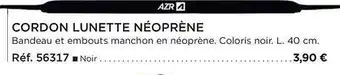 Cordon lunette néoprÚne