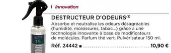 Destructeur d'odeurs