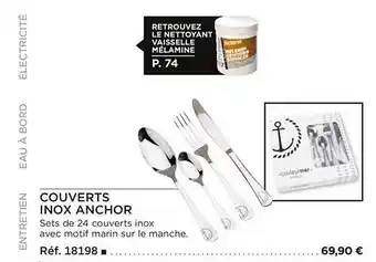 Couverts inox anchor