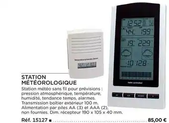 Station météorologique